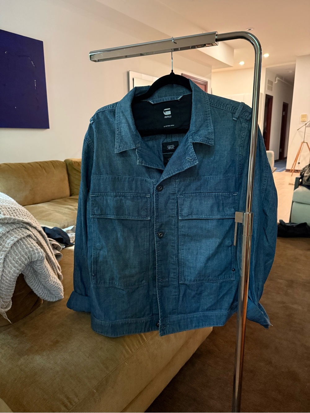 G-Star Lightweight Denim Shirt Jacket